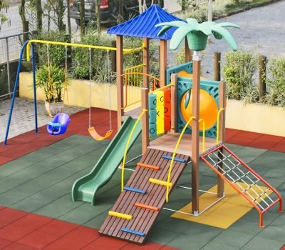 Playground Ecológico Infantil - Modelo Eco 202
