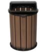 Lixeira 94l - Ipê - Tampa Preta