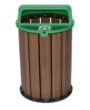 Lixeira Ecológica 94l - Ipê - Tampa Verde