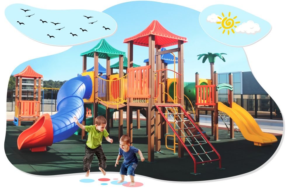 Playground infantil com certificação ABNT