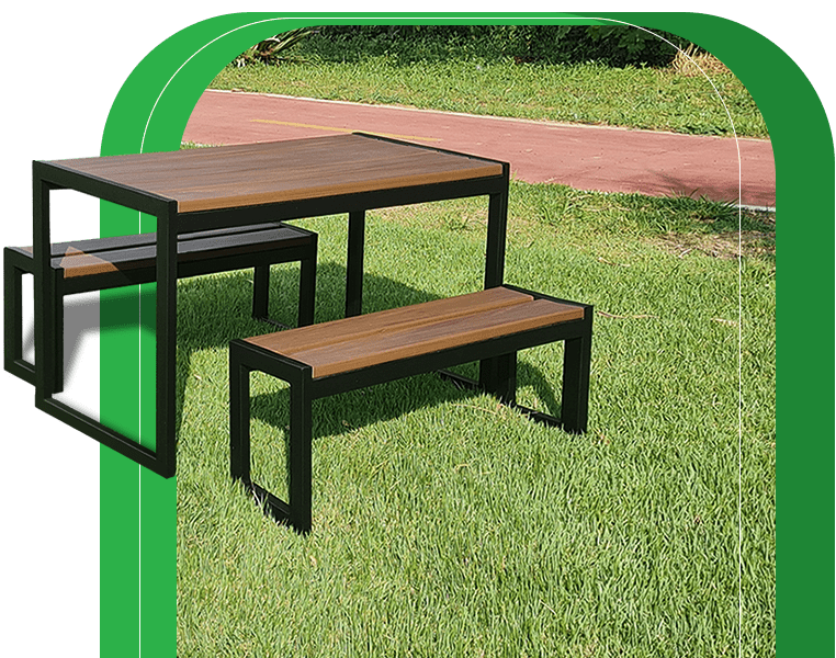 Mobiliários ecológicos - Linha Steel Prime