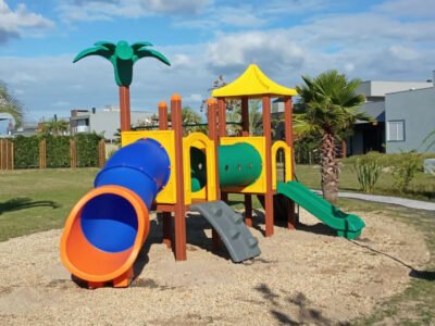 Playground Infanti l - Ecoplay M280 com balanço acoplado