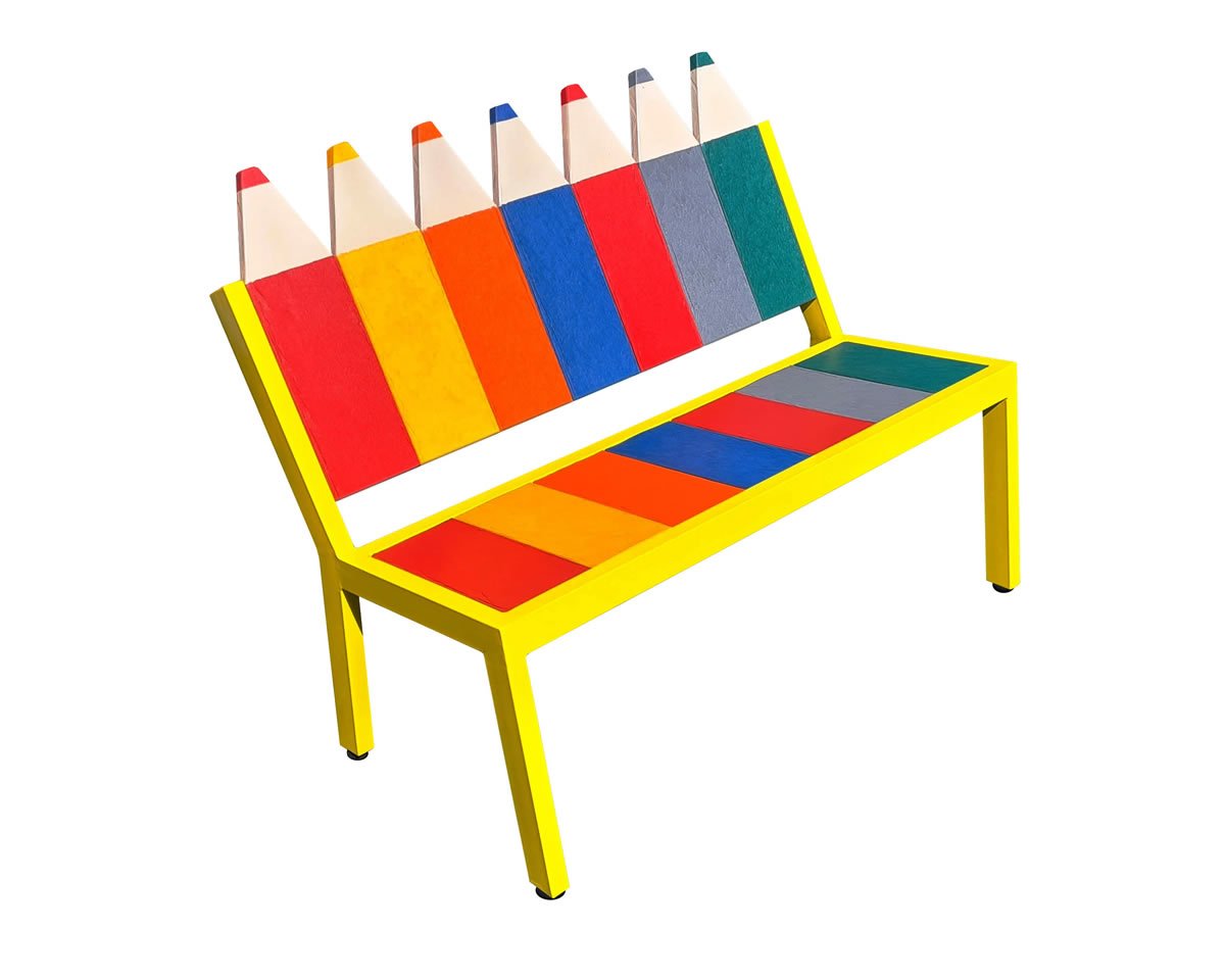 Banco Eco Lapis - 1,05m Banco Eco Lapis - 1,05m