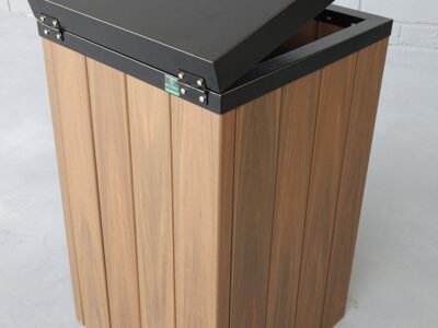 Lixeira Baú Aberta - Traseira