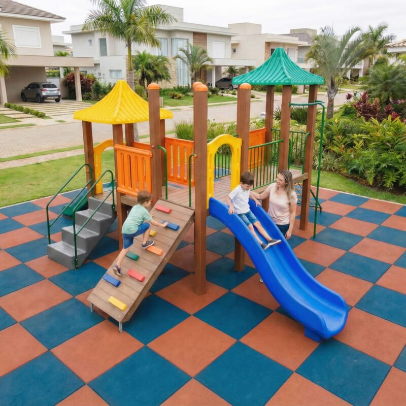 Playground Ecológico para crianças - Modelo Ecoplay 307 Playground Ecológico para crianças - Modelo Ecoplay 307