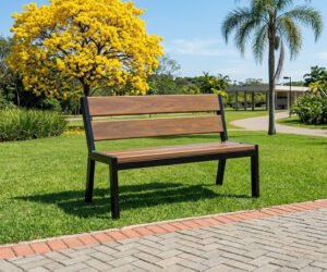 Banco 1,05m com encosto - Área Pública2