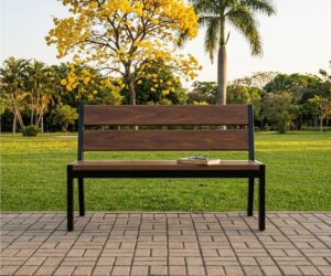 Banco 1,05m com encosto - Parque