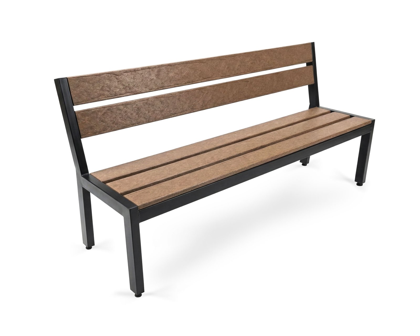 Banco Ecológico com encosto Steel - 1,50m