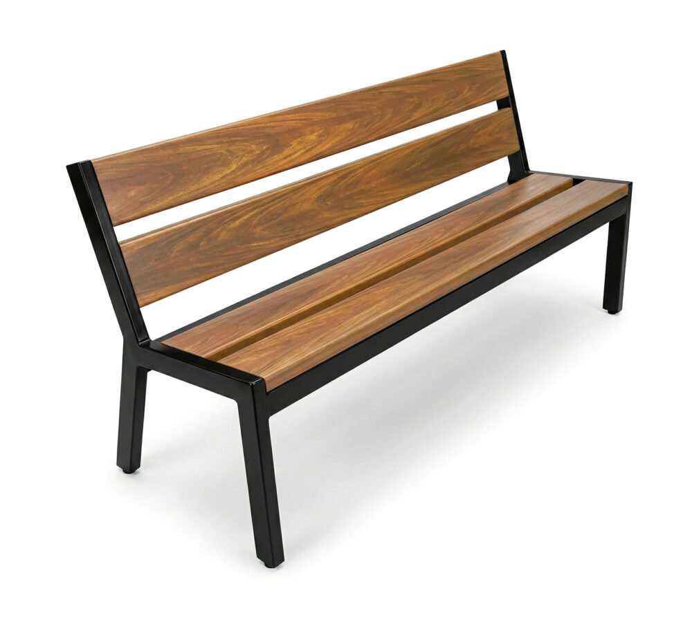 Banco Steel Prime Com encosto - 1,50m Banco Steel Prime Com encosto - 1,50m