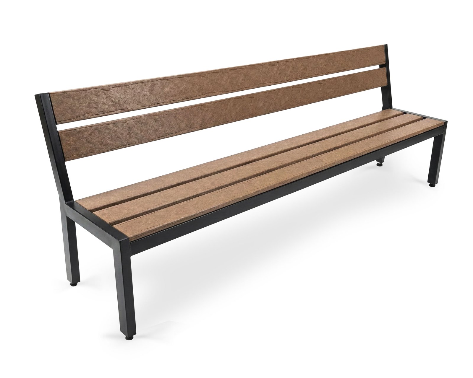 Banco com encosto Steel - 2,00m Banco com encosto Steel - 2,00m