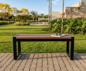 Banco sem encosto - 1,05m - Casa Alto Padrão