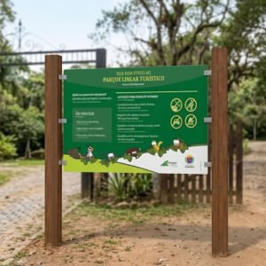 Sinalização Ecológica para parques e trilhas Sinalização Ecológica para parques e trilhas